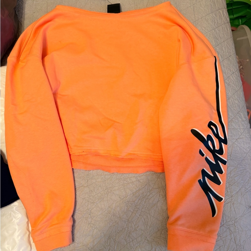Nike Peach Oversized Fit Top